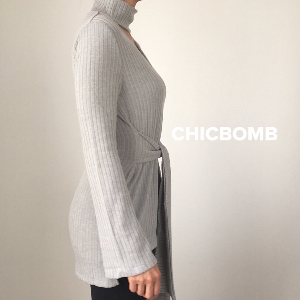 Kourtney statement choker pullover sweater - Picture 5 of 7